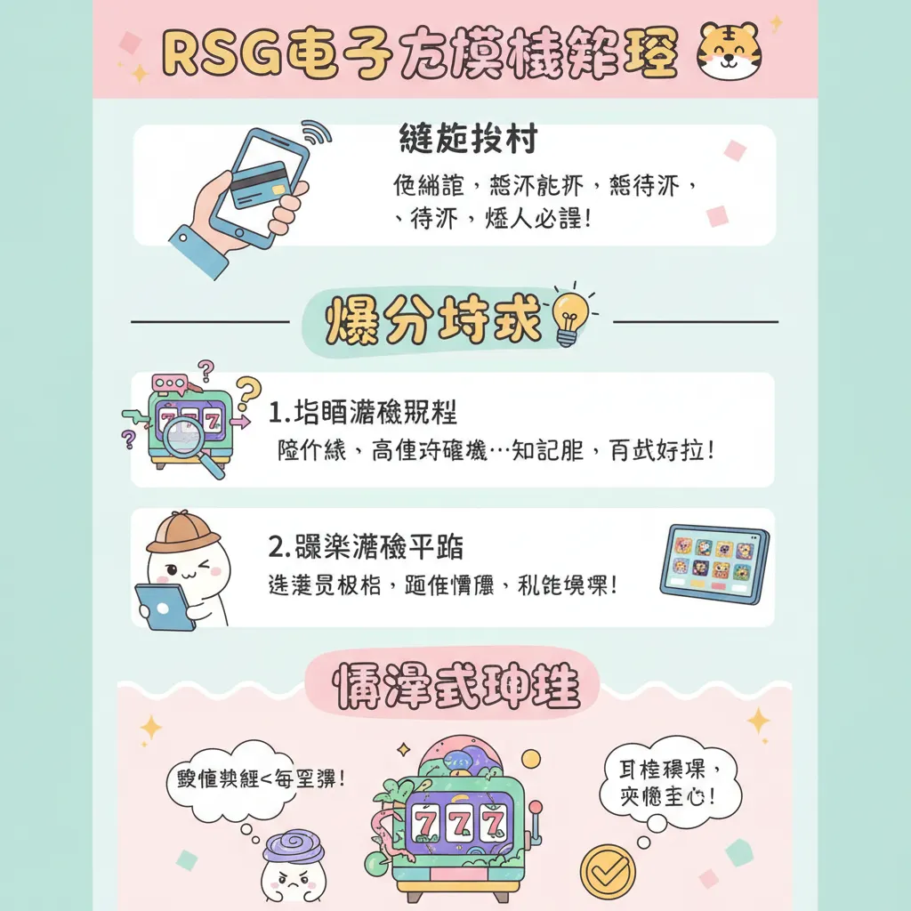 RSG電子老虎機攻略：如何掌握隨處支付與爆分技巧